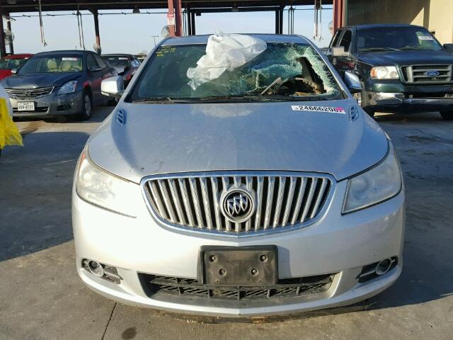 1G4GC5EG6AF227776 - 2010 BUICK LACROSSE C SILVER photo 9