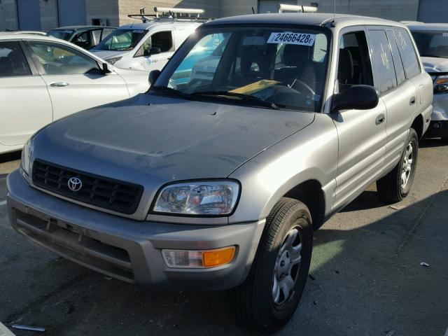 JT3GP10V6Y0050591 - 2000 TOYOTA RAV4 GRAY photo 2