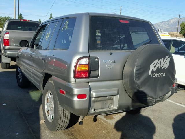 JT3GP10V6Y0050591 - 2000 TOYOTA RAV4 GRAY photo 3