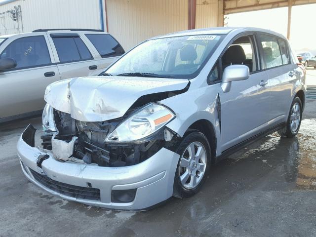 3N1BC1CP3CK267468 - 2012 NISSAN VERSA S SILVER photo 2