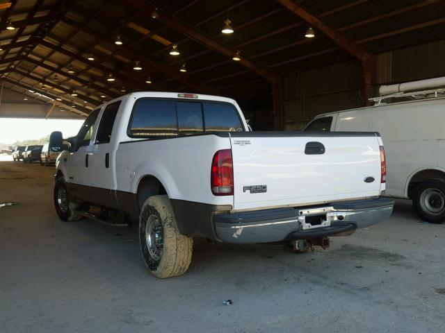 1FTNW20F12EC22993 - 2002 FORD F250 SUPER WHITE photo 3