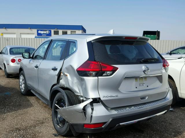 JN8AT2MV8HW269230 - 2017 NISSAN ROGUE S SILVER photo 3