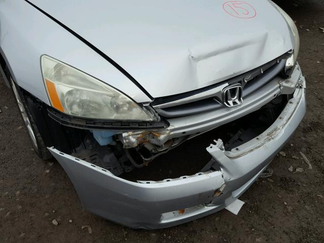 1HGCM66497A047192 - 2007 HONDA ACCORD SE SILVER photo 9