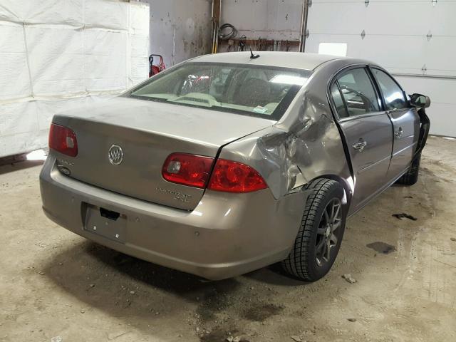 1G4HD57286U151385 - 2006 BUICK LUCERNE CX BROWN photo 4