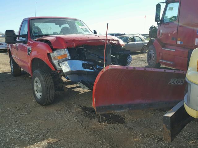 1FTNF21548EC84418 - 2008 FORD F250 SUPER RED photo 1