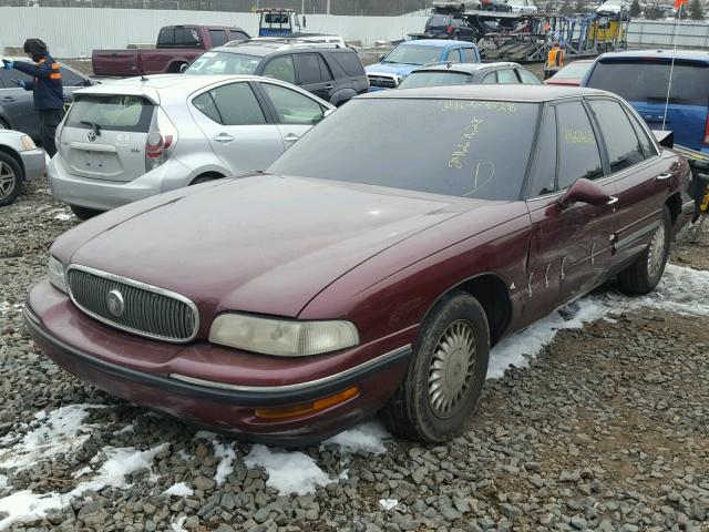 1G4HP52KXXH467945 - 1999 BUICK LESABRE CU RED photo 2