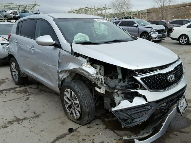 KNDPBCAC0E7559078 - 2014 KIA SPORTAGE L SILVER photo 1