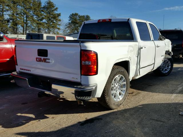 3GTU2UEC9EG379458 - 2014 GMC SIERRA K15 WHITE photo 4