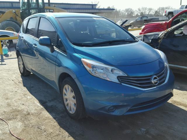 3N1CE2CP0EL353905 - 2014 NISSAN VERSA NOTE BLUE photo 1