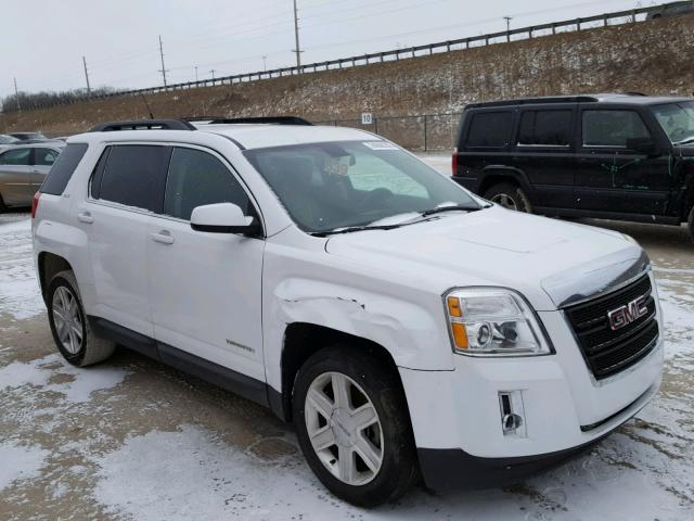 2CTALUEC5B6438405 - 2011 GMC TERRAIN SL WHITE photo 1