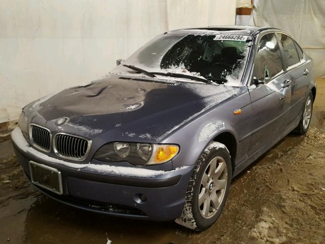 WBAEU33424PM61639 - 2004 BMW 325 XI BLUE photo 2