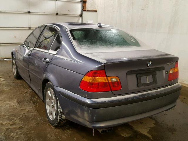 WBAEU33424PM61639 - 2004 BMW 325 XI BLUE photo 3