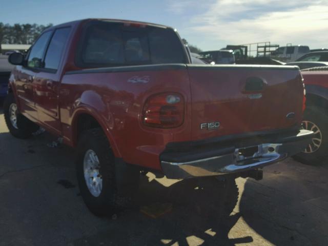 1FTRW08L21KD94188 - 2001 FORD F150 SUPER RED photo 3