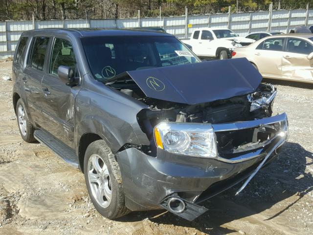 5FNYF4H79CB005567 - 2012 HONDA PILOT EXLN GRAY photo 1