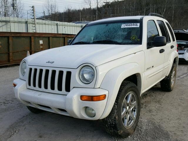 1J4GL58K63W538626 - 2003 JEEP LIBERTY LI WHITE photo 2