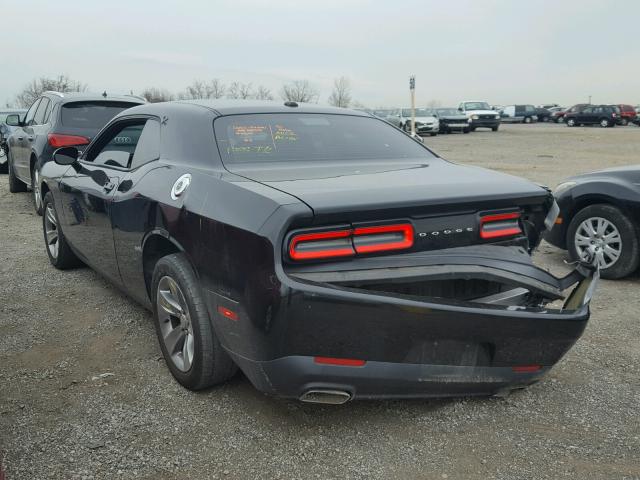 2C3CDZAG9FH819454 - 2015 DODGE CHALLENGER BLACK photo 3