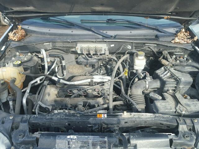 1FMCU02Z37KB76791 - 2007 FORD ESCAPE XLS GREEN photo 7