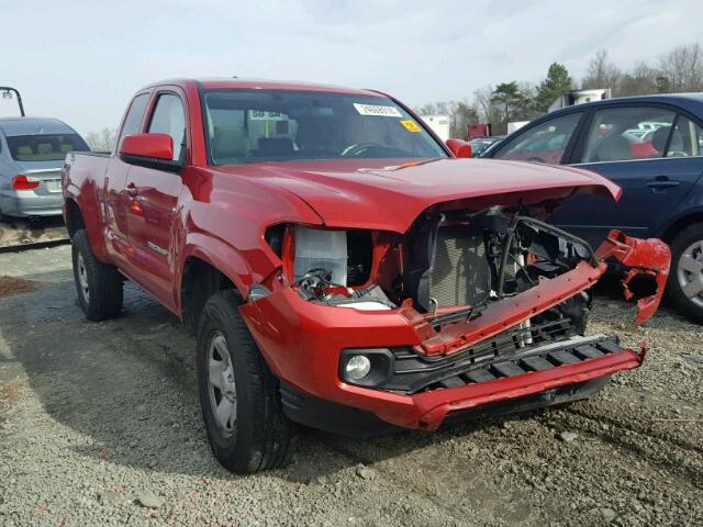 5TFSX5EN5GX040176 - 2016 TOYOTA TACOMA ACC RED photo 1