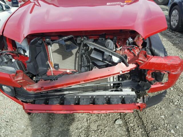 5TFSX5EN5GX040176 - 2016 TOYOTA TACOMA ACC RED photo 9