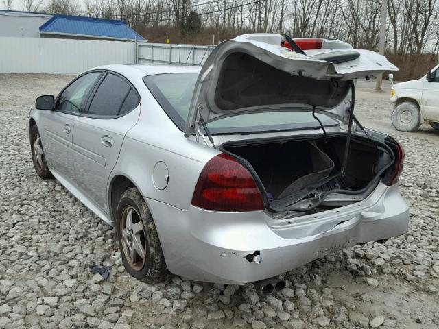 2G2WP522541209119 - 2004 PONTIAC GRAND PRIX Gümüş foto 3