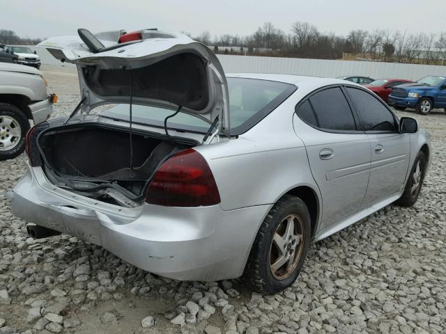 2G2WP522541209119 - 2004 PONTIAC GRAND PRIX Gümüş foto 4