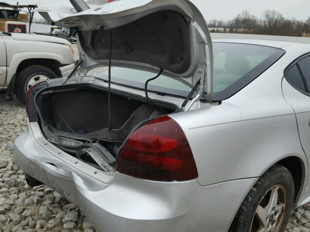 2G2WP522541209119 - 2004 PONTIAC GRAND PRIX Gümüş foto 9
