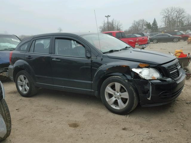 1B3CB4HA4AD571949 - 2010 DODGE CALIBER SX BLACK photo 1