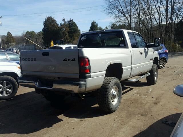 3B7KF23691G181633 - 2001 DODGE RAM 2500 GRAY photo 4