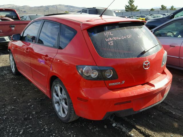 JM1BK343X71641282 - 2007 MAZDA 3 HATCHBAC RED photo 3