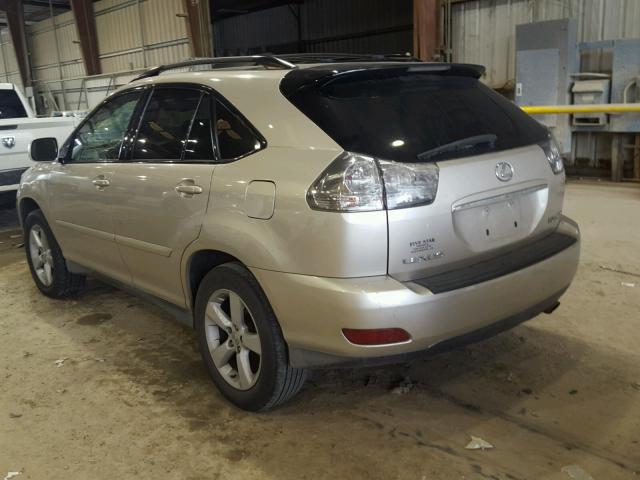 2T2GK31UX7C002068 - 2007 LEXUS RX 350 TAN photo 3