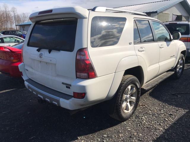 JTEBU14R450064458 - 2005 TOYOTA 4RUNNER SR WHITE photo 4