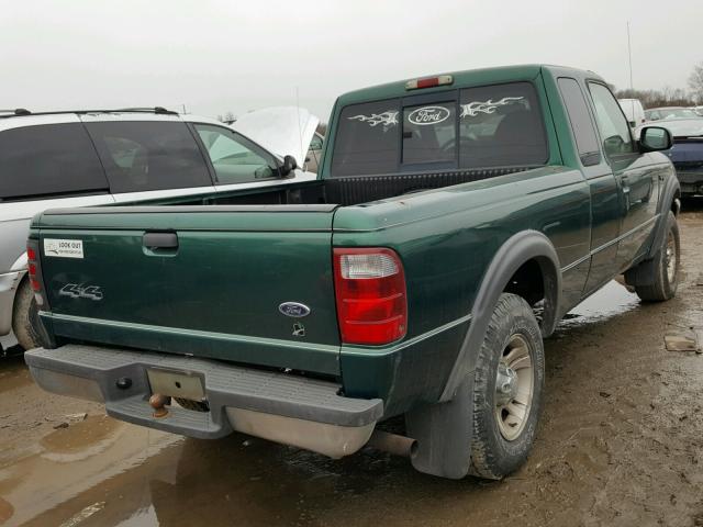 1FTZR15V7YTB19651 - 2000 FORD RANGER SUP GREEN photo 4