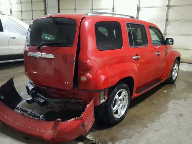 3GNDA23P16S638706 - 2006 CHEVROLET HHR LT RED photo 4