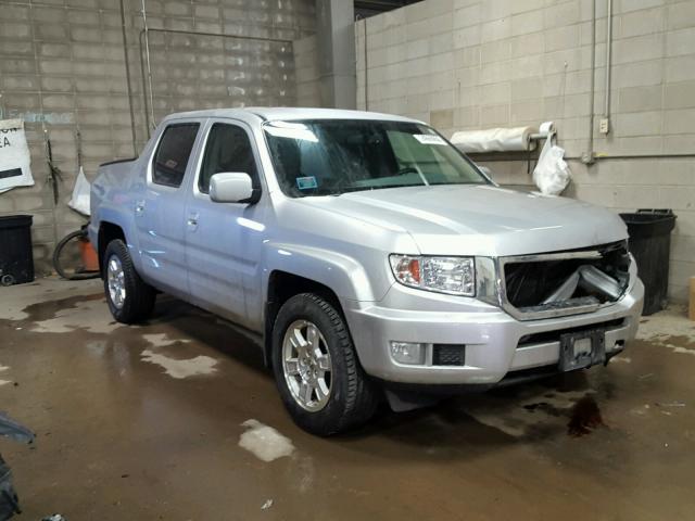 5FPYK1F47EB004205 - 2014 HONDA RIDGELINE SILVER photo 1