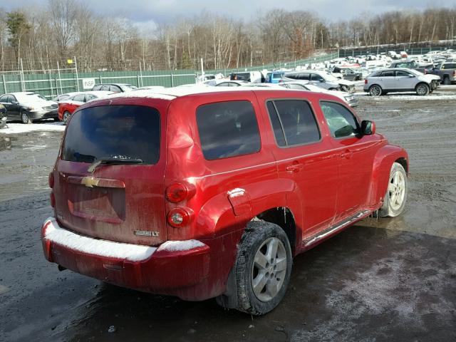 3GNBABDB0AS510055 - 2010 CHEVROLET HHR LT RED photo 4