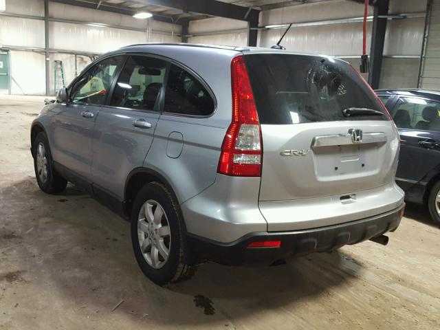 5J6RE48767L018667 - 2007 HONDA CR-V EXL SILVER photo 3