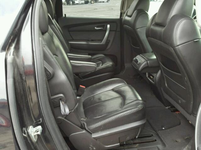 1GKEV23D89J176727 - 2009 GMC ACADIA SLT შავი ფოტო 6