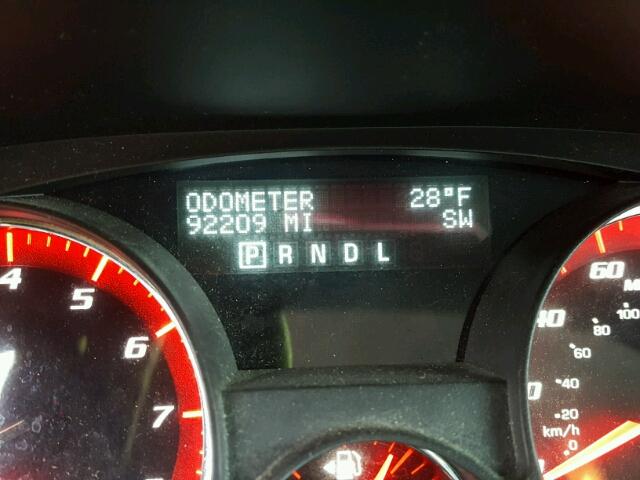 1GKEV23D89J176727 - 2009 GMC ACADIA SLT შავი ფოტო 8