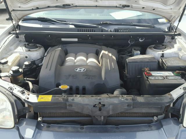 KM8SC73D04U696117 - 2004 HYUNDAI SANTA FE G GRAY photo 7