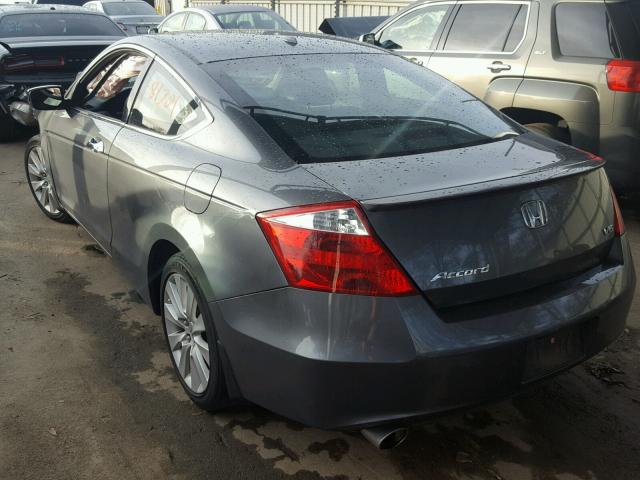 1HGCS21818A004041 - 2008 HONDA ACCORD EXL SILVER photo 3