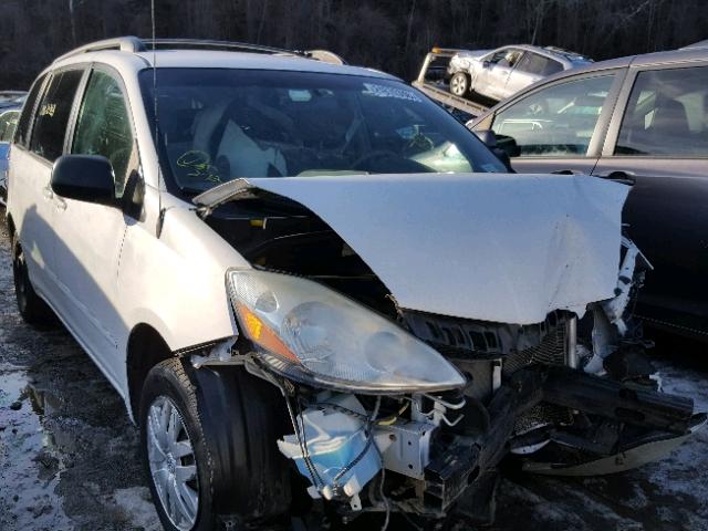 5TDZA23C26S434948 - 2006 TOYOTA SIENNA CE WHITE photo 1