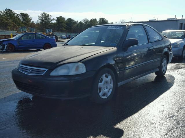 1HGEJ8247YL007637 - 2000 HONDA CIVIC EX შავი ფოტო 2