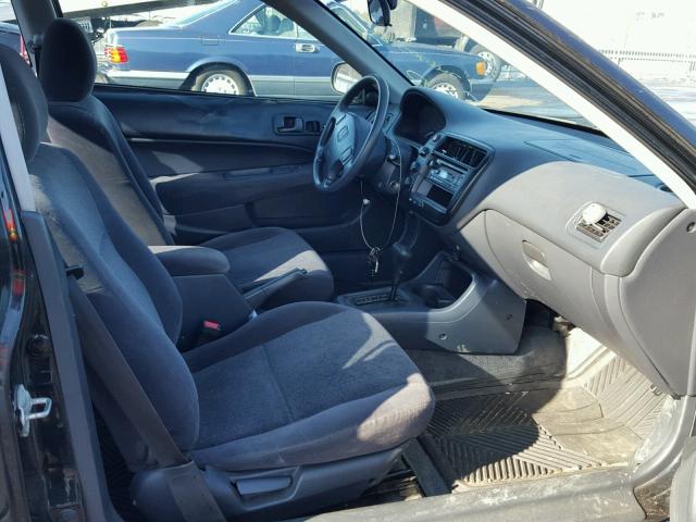 1HGEJ8247YL007637 - 2000 HONDA CIVIC EX შავი ფოტო 5