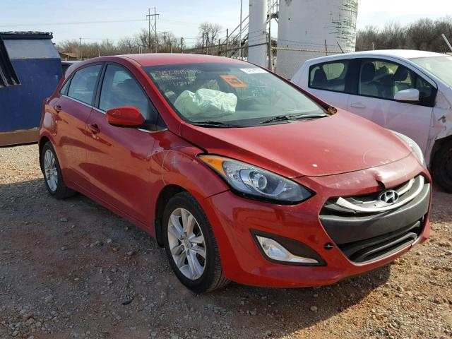 KMHD35LE1DU064457 - 2013 HYUNDAI ELANTRA GT RED photo 1