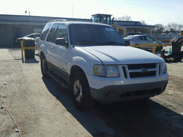 1FMYU70E71UA27861 - 2001 FORD EXPLORER S WHITE photo 1