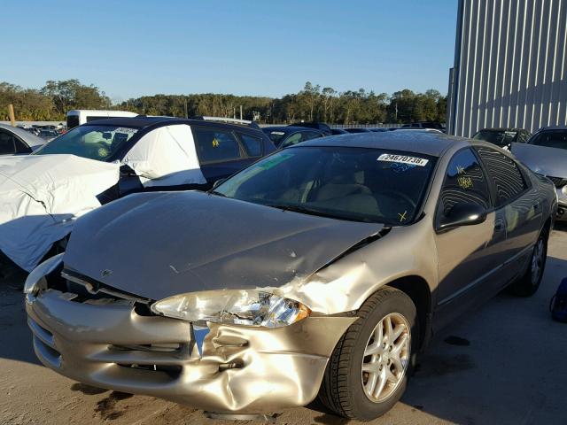 2B3HD46R83H547457 - 2003 DODGE INTREPID S ოქროსფერი ფოტო 2