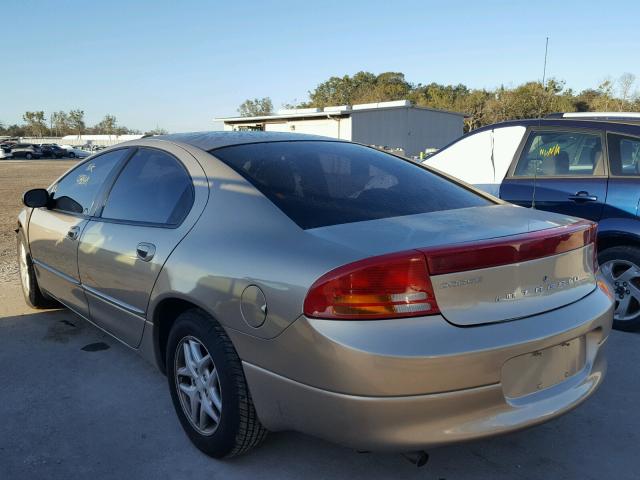 2B3HD46R83H547457 - 2003 DODGE INTREPID S GOLD photo 3