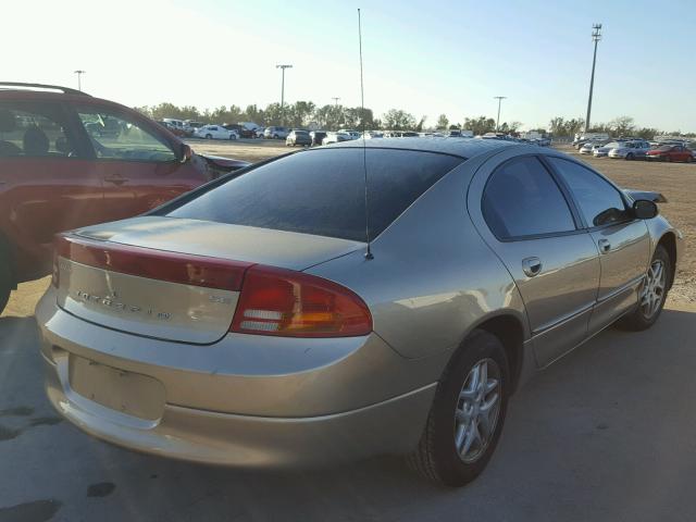 2B3HD46R83H547457 - 2003 DODGE INTREPID S ოქროსფერი ფოტო 4