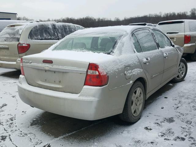 1G1ZT51816F180670 - 2006 CHEVROLET MALIBU LT SILVER photo 4