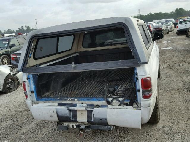 1B7HC16Z0WS611004 - 1998 DODGE RAM 1500 WHITE photo 6